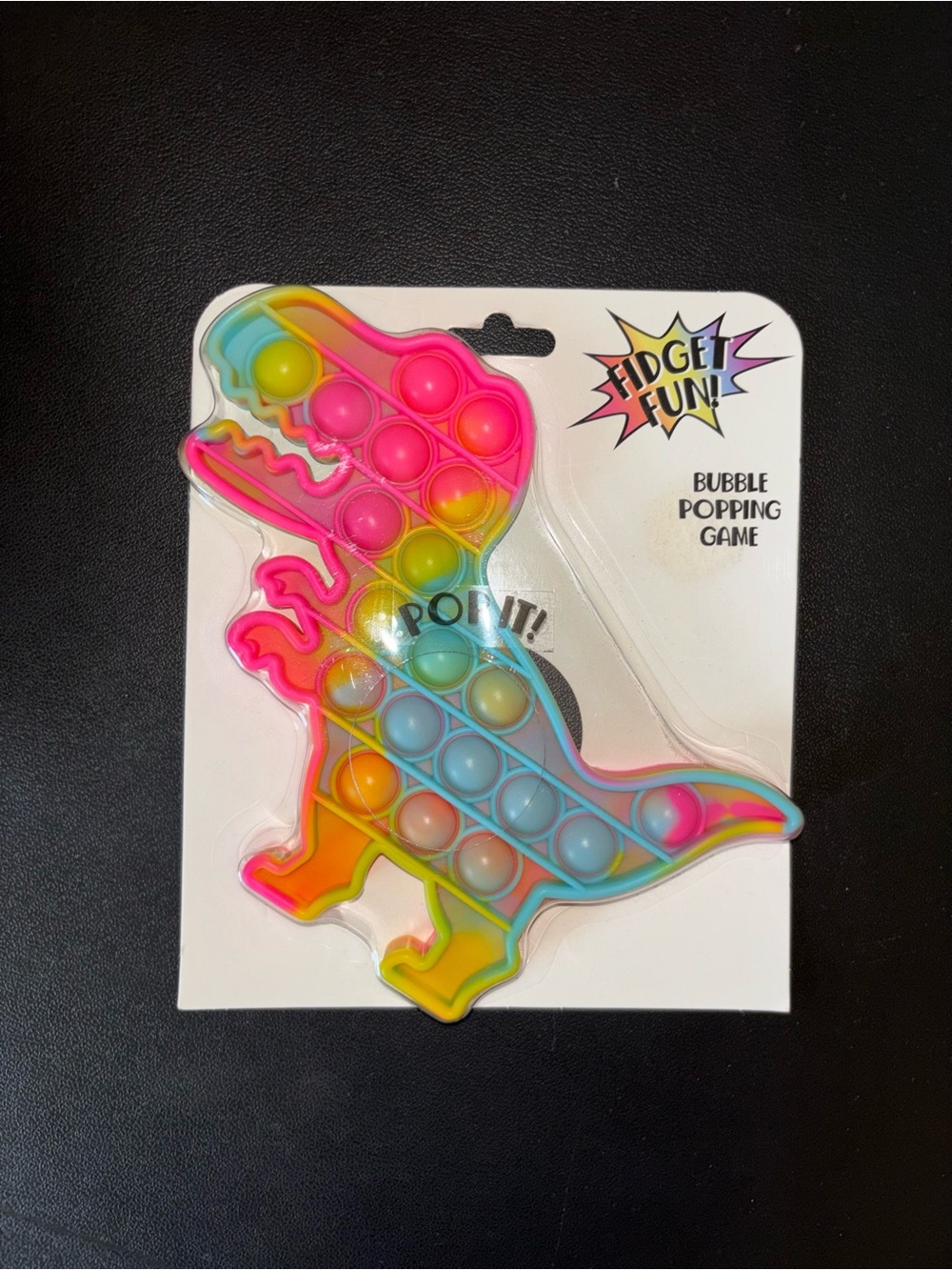 T-Rex Fidget Fun Bubble Popping Game